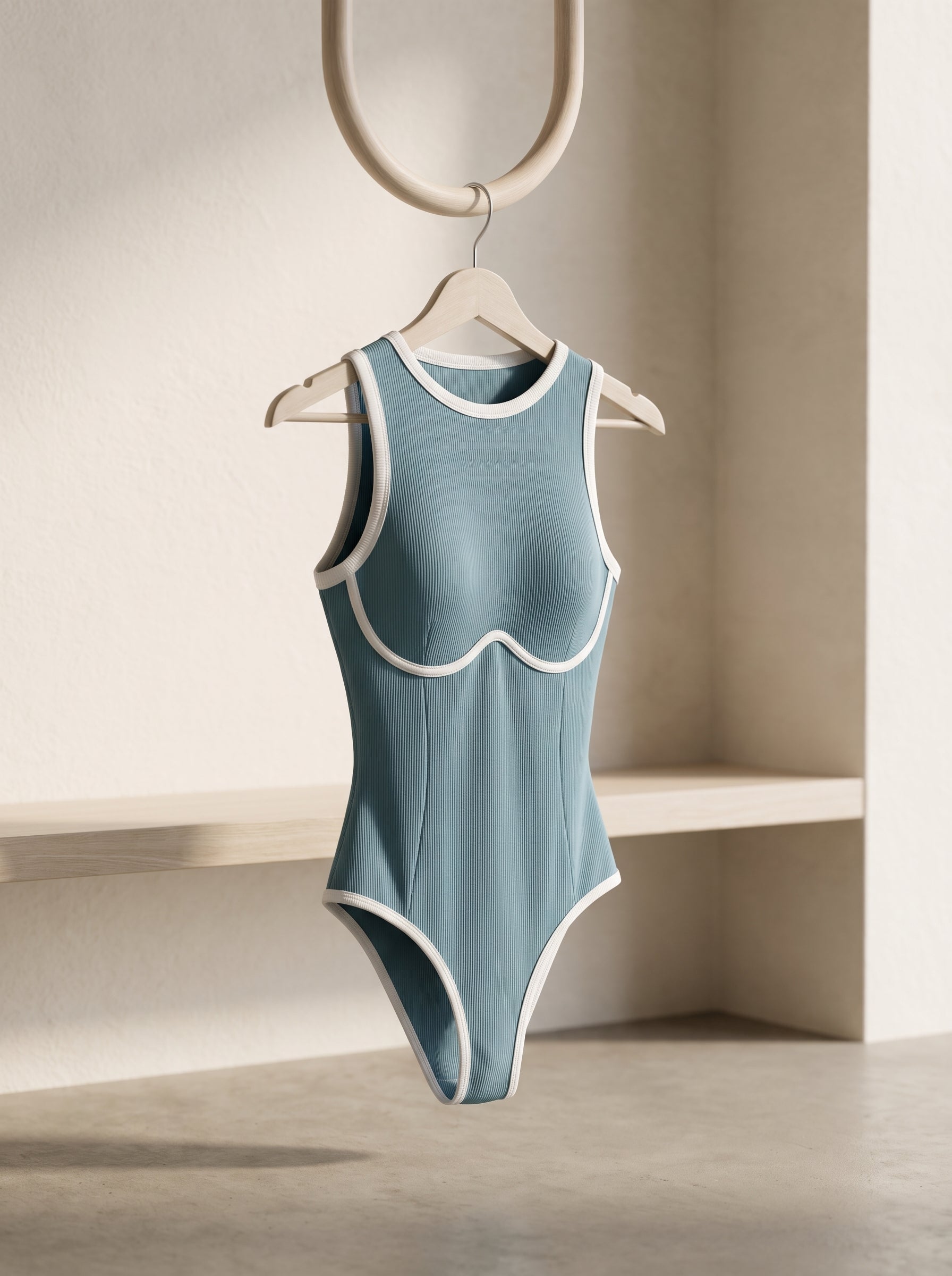 The Arc Bodysuit — Onyx